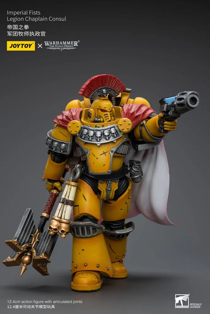 Warhammer The Horus Heresy Action Figure 1/18 Imperial Fists Legion Chaplain Consul 12 cm